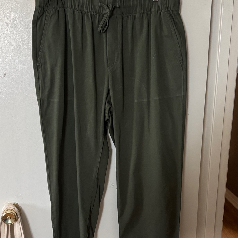 GAP Women's Olive Wide Leg Pants